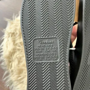NWT Archies Classic Black Arch Support Flip Flops Sandals US Men 6 / WMN 7 thumbnail 5