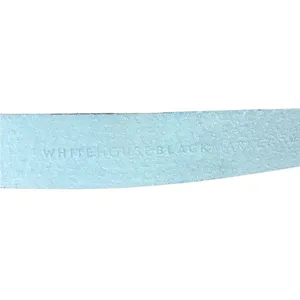 White House | Black Market Tan Animal print Leather Belt Silver Buckle Small thumbnail 5
