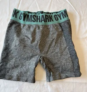 Gymshark grey bike workout stretch shorts size‎ small thumbnail 1