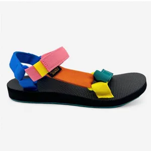 Teva | Women's Original Universal Bright Multi-Color Retro Sandals, Size 10 thumbnail 6