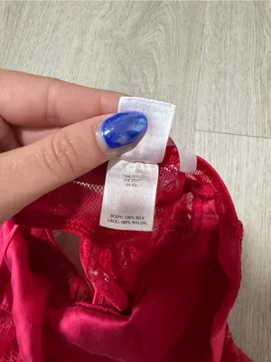 Vintage 2003 Victorias Secret Red Babydoll Slip thumbnail 3
