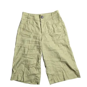 Anthropologie Maeve The‎ Colette Longline Linen Blend Shorts Size: 25 thumbnail 2
