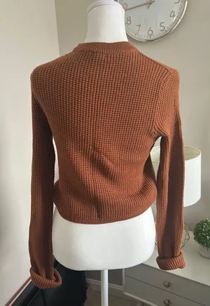 Cropped Sweater Rust thumbnail 2