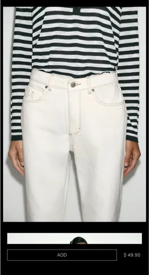 ZARA Jeans High-Rise thumbnail 3