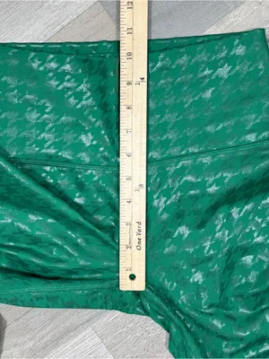 Offline Aerie Houndstooth Hugger High‎ Waisted Ankle Leggings Green Medium thumbnail 13