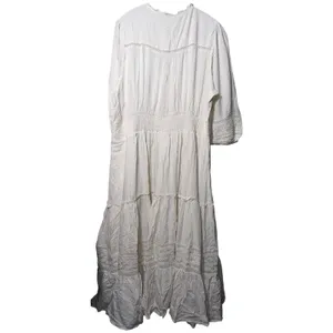 Starling Reine Maxi Emb Bloom Dress Cream Embroidered Boho Cottagecore‎ Size 20 thumbnail 3