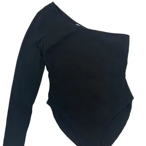 Tiger Mist Bodysuit Small Black One Sleeve Sexy Clubwear Y2K Party‎ thumbnail 2
