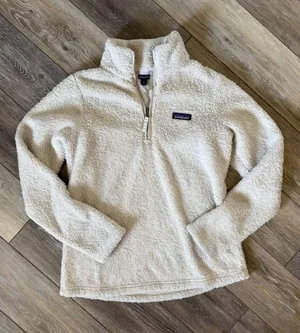 Patagonia Women's Los Gatos 1/4-Zip Fleece Pullover Size Medium thumbnail 1