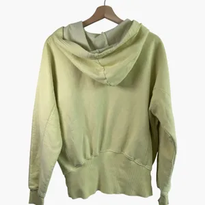 Free People Movement Sweatshirt Hoodie Sz L 1/4 Zip Green Athleisure thumbnail 2