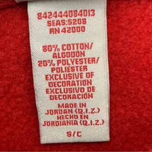 Holiday Editions Embroidered Christmas Women’s Red Sweater, Sz Small thumbnail 7