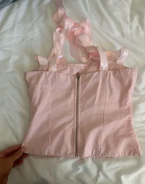 White Fox Boutique Going Out Top Pink thumbnail 3