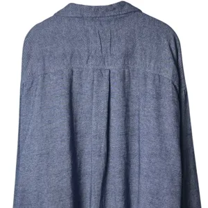 NEW Aerie Anytime Fave Twill Button‎ Down Flannel Blue Capsule Outdoors XXL thumbnail 6