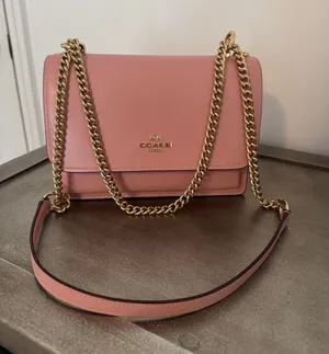 Pink Coach Shoulder Crossbody Bag thumbnail 1