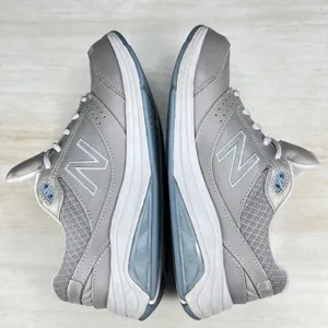 New Balance 928v3 Womens 7.5 Grey Leather Walking Shoes WW928GR3 thumbnail 5