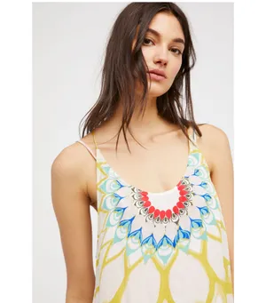 Free People Sophia Co-Ord Tank Sz M thumbnail 3
