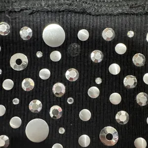 Express Knit Top Womens Sz S Black Raglan Sleeve Round Neck Studded Hem Pullover thumbnail 13