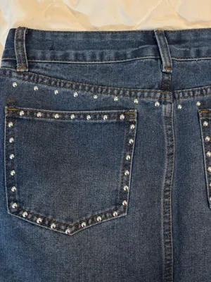 Denim Mini Skirt thumbnail 4