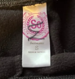 Low rise sweatpants Black thumbnail 4
