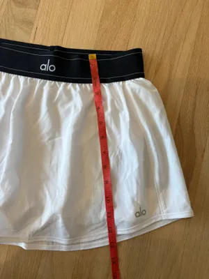 Alo Yoga White Match Point Skirt thumbnail 5