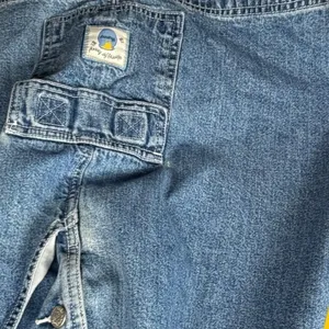 Vintage Winnie the Pooh Denim Shortalls Womens‎ 18W 20W Embroidered Overalls thumbnail 12