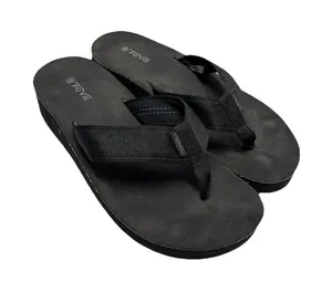 Teva Sandals Women’s 9 Mush Black Flip Flop Thong Toe Post Slip On 6139 thumbnail 1