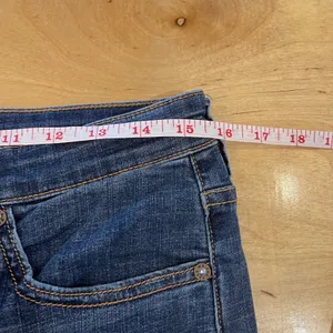 We The Free High‎ Rise Flare Jeans Dark Wash Button Fly Bell Bottoms thumbnail 8