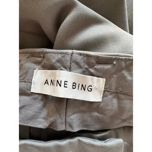 ANINE BING Grey 100% Wool Tailored Trousers Pants EU 36 / US 4 (MSRP $400) thumbnail 4