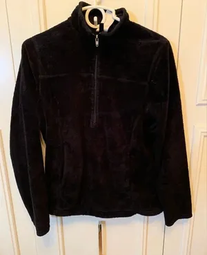 Patagonia‎ Women's Black Long Sleeve 1/4 Zip Size Medium thumbnail 1