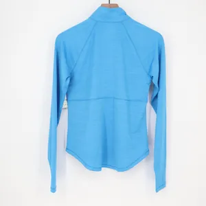 DSG Womens Movement 1/4 Zip Pullover Aqua Blue Heather Size S NEW thumbnail 7