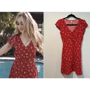 Sabrina Carpenter x Aeropostale Mini Dress XS Ditsy Floral Travel Preppy Concert thumbnail 2