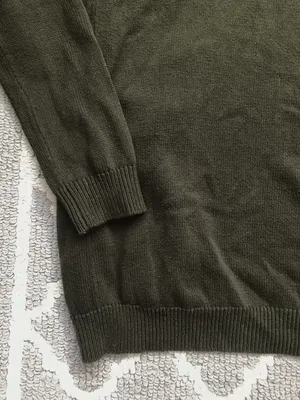 Forever21 Dark Green Long Cardigan Sweater Top thumbnail 8