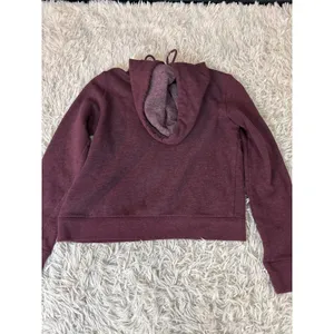 Aeropostale Aero East Coast EST‎ 87 Hoodie Burgundy Heather Sweatshirt Size S thumbnail 5