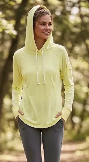 FP Movement Wild Ride Hoodie Sour Citrus Light Yellow Extra Large New With Tags thumbnail 1