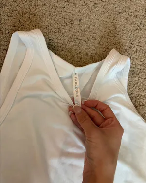 Fabletics workout top open back  thumbnail 2