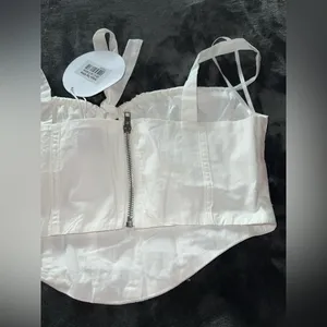 Princess Polly Adaya Top in White Size 4 New with tag thumbnail 13