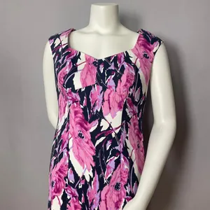 Talbots Sheath Dress Floral Print Size 4 Colorful Professional Office Garden thumbnail 4