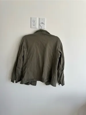 Buck Mason Olive Green Casual Button Jacket Size XS thumbnail 5