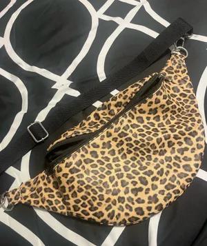 Leopard Print Belt Bag Brown thumbnail 1