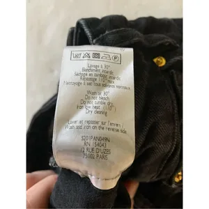 Sézane Denim jeans black women's size 25 thumbnail 5