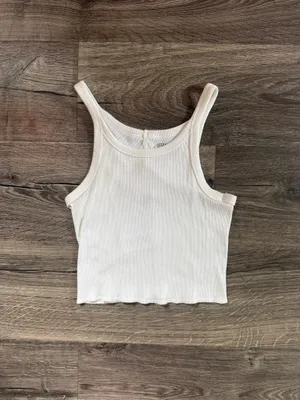 Urban Outfitters White Tank Top thumbnail 2