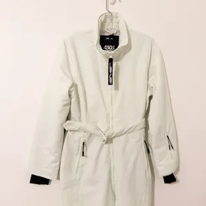 NWT ASOS 4505 Petite ski bootcut ski suit in sage Size US 6 thumbnail 5