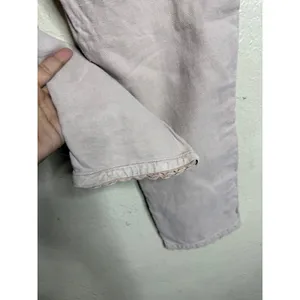 The Great. The Ric Rak Pant size 24 Blush Pink Cropped Utility Scalloped Trim thumbnail 11