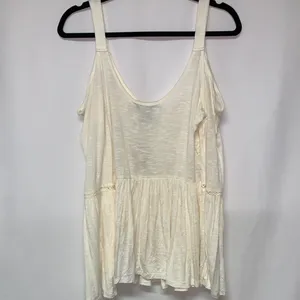 American Rag Cream Cold Shoulder Blouse thumbnail 7