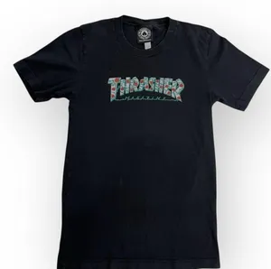 Thrasher Authentic Vintage graphic Tshirt, black, sz XS thumbnail 1