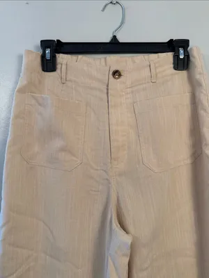 Halara High Waisted Wide Leg Casual Linen-Feel Pants, medium thumbnail 2
