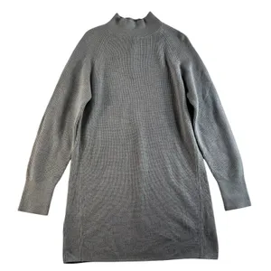 Lululemon‎ Size 4 Merino Wool Blend Knit Dress Heathered Gull Grey Knit Women’s thumbnail 4