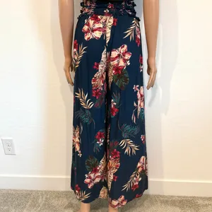 Patrons of Peace Angelo small wide leg flowy floral pull on pant P3 2947 thumbnail 9