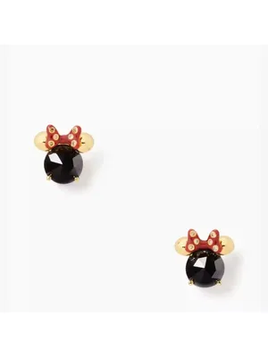 Disney x Kate Spade New York Collaboration Minnie Studs thumbnail 2