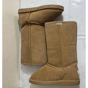 BEARPAW Womens Emma 2014 Shearling‎ Boot Hickory Sz 6 OLDSTOCK thumbnail 4