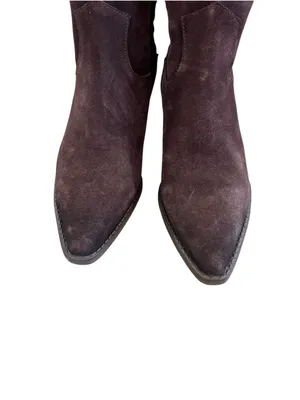 Sam Edelman Woods Cafe Noir Suede Knee-High Boots Size 8M NWOB Sold Out thumbnail 10